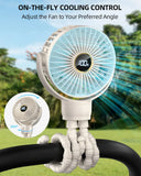 Mini Ventilador Portátil Recargable 360 3 Velocidades Cochec