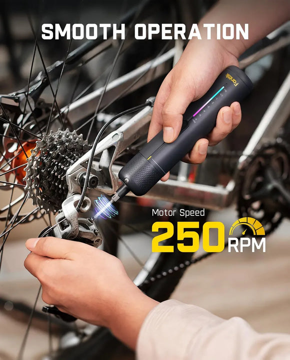 Destornillador Eléctrico 3.7 V 20 Puntas Magnéticas 7 Ajuste