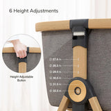 Moisés Y Cama De Noche 3 En 1 Para Bebé Altura Ajustable