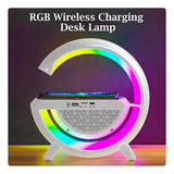 Lámpara de altavoz G Sound Box, cargador de inducción Rgb Bt A, color blanco
