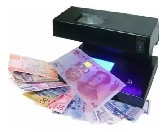 Maquina Detector Probador Revisar Billetes Dinero Falsos