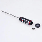 Termómetro Digital De Cocina Punzón Sonda Temperatura Carne Color Negro