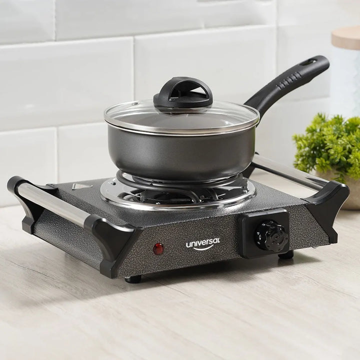 Estufa Hornilla Electrica Un Puesto 1000w Negro