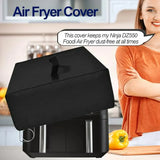 Funda Negra Resistente Al Calor Para Air Fryer Ninja - 6 En