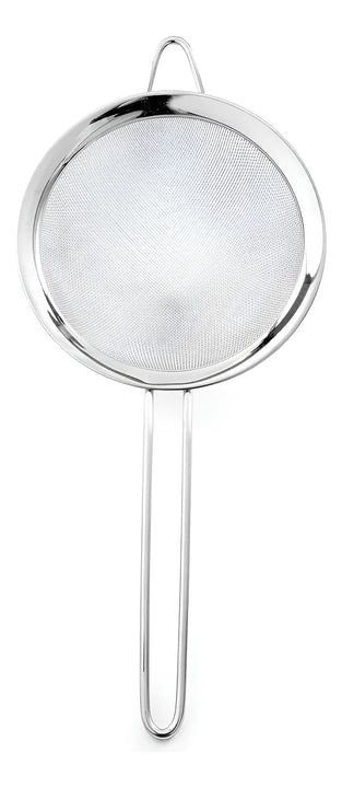 Colador Tamizador Harina 15,5cm Acero Inoxidable Mango Acero