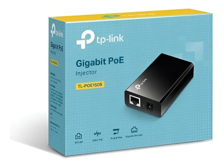 Adaptador de inyector PoE TP-Link TL-PoE150s