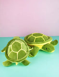 Peluche Tierna Tortuga + Chocolate Regalos Detalles Suave - Verde Lima