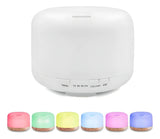 Humidificador Difusor 500 ml ultrassônica Residencial Ultrassônico 500ml con voltaje de blanco