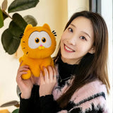 Regalo Peluche Muñeco Juguete Gato Gatico Minino Felino Michi Exótico Expresivo Premium Suave Felpa Naranja Tierno Adorable Encantador Decorativo Infantil Ideal