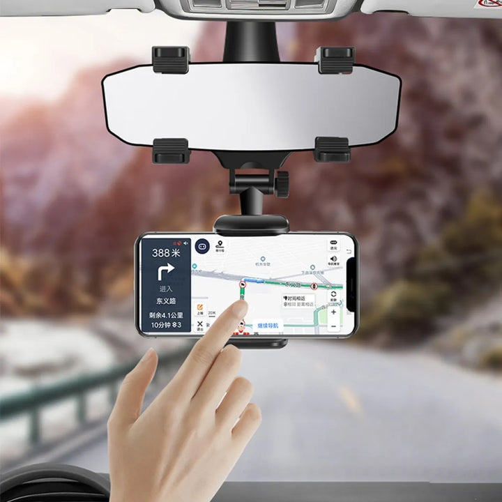 Soporte Holder Para Celular, Retrovisor De Carro Coche