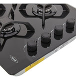 Estufa De Empotrar Cristal 60x43 Cm Gas Natural Haceb Color Negro