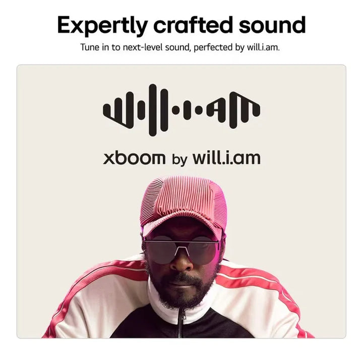 Parlante Lg Xboom Stage 120w Portátil Sonido Y Luces 12h On Negro