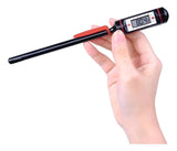 Termómetro Digital De Cocina Punzón Sonda Temperatura Carne Color Negro