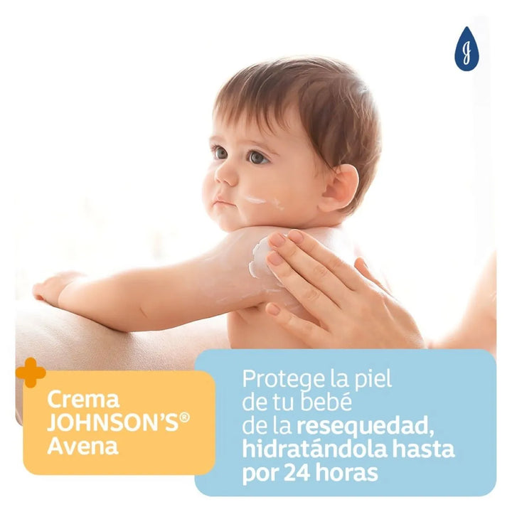 Crema Corporal Bebé Johnson's Avena 800 Ml