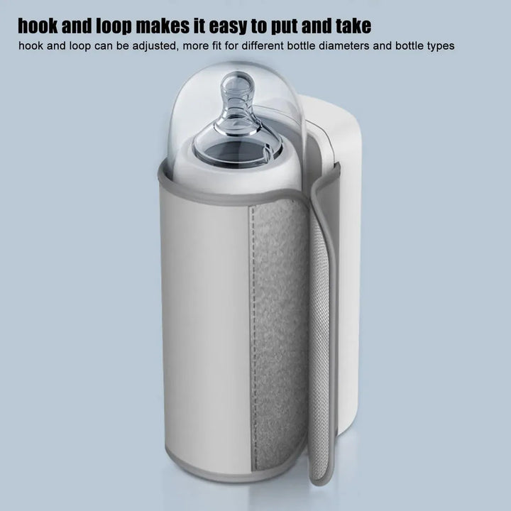 Calentador Tetero Biberones Portátil Inalámbrico Para Viajar Blanco