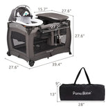 Pamo Babe: Cuna Prctica 5 En 1 Con Seguridad Y Comodidad