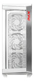 Xpg Gabinete Gamer Battlecruiser Ii St E-atx 4 Fan Argb Cristal Templado Blanco Battlecruiseriist-whcww