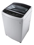 Lavadora automática LG inverter hasta 19kg color gris