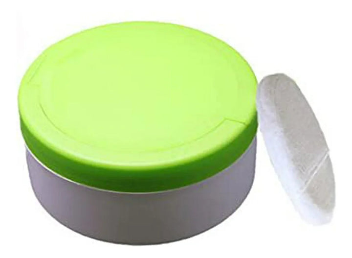 Caja Recargable Para Talco De Bebé Con Puff Y Tamiz - Cuidad