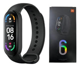 Smartwatch M6 Smartband Banda Inteligente Color De La Caja Negro Color De La Malla Rosa