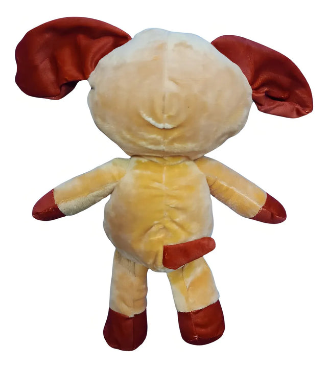 1 Pieza De Peluche De Animal Pequeño Sonriente, Perro Naranj Color Dogday