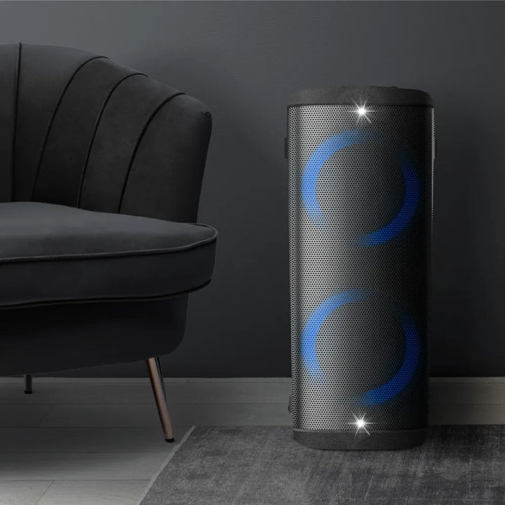 Parlante Recargable Hyundai Bluetooth/fm/usb 150 Watts Negro