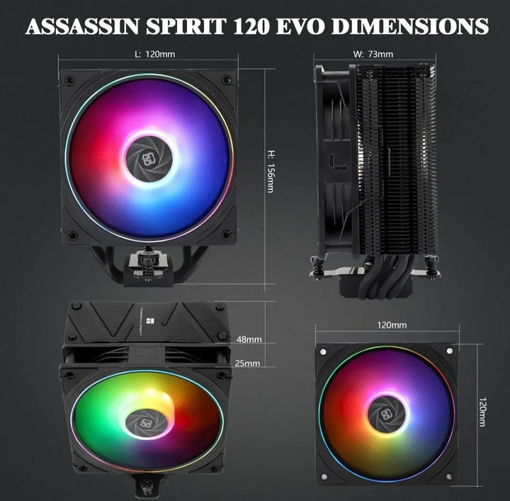 Cpu Cooler Assassin Spirit 120 Evo