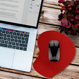 Mousepad Tapete Ergonomico Antideslizante Descanso Muñeca Color Negro