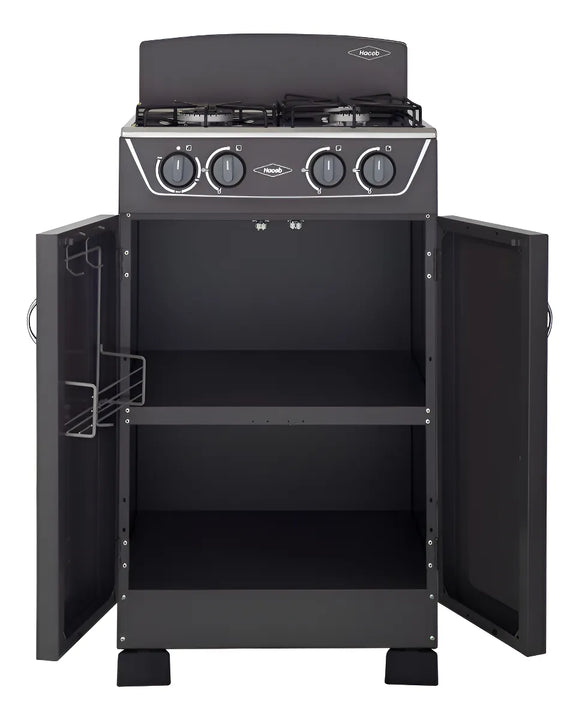 Estufa Romero Gabinete Torre Mixta 3x1 Gas Propano Plata Tipo de conexión Gas envasado