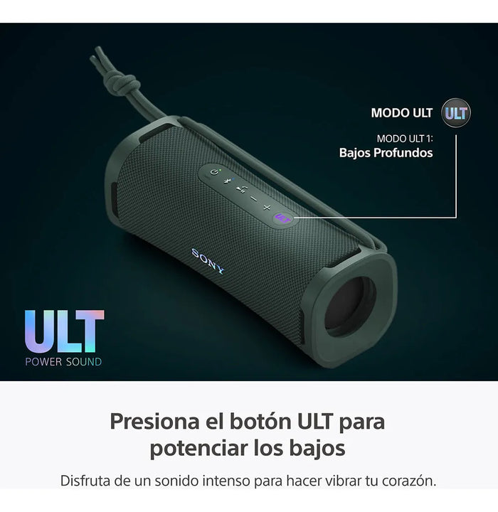 Bocina Sony Portátil Inalámbrica Ult Field 1 | Srs-ult10 Color Gris Bosque