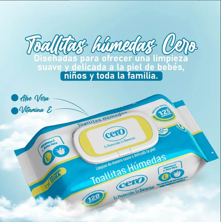 Pañitos Humedos Cero X120