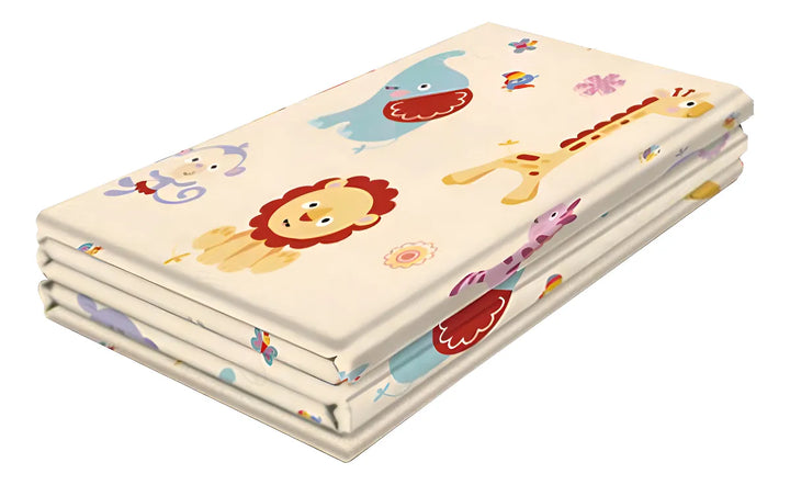 Naixue Alfombra De Juego De Gimnasio Para Bebé - Tapete De Actividades Plegable Grande Para Niños Pequeños - Cojín Impermeable De Espuma, Almohadilla Para Gatear En El Hogar Para Niños Que Juegan