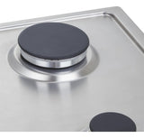 Estufa De Empotrar Haceb Inox 30cm Gas Natural Hierro Fundid