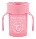 Vaso 360 Twistshake - Vaso De Entrenamiento Niños 230 Ml Color Rosa pastel Liso