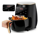 Freidora De Aire 6l Air Fryer Digital Pantalla Táctil Negro