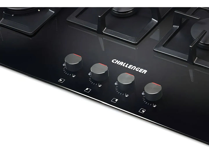 Estufa de Empotrar Vidrio Templado Cuatro Puestos 100 cm Gas Natural