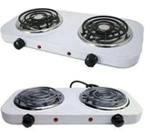 Estufa Electrica 2 Puestos Estufa Portatil Dos Puestos Blanco