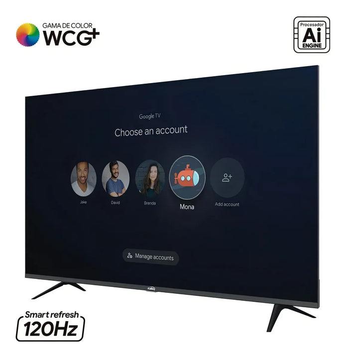 Tv Kalley 65 164 Cm 65g305 4k Uhd Max Led Smart Tv Google