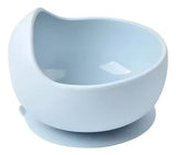 Plato En Silicona Para Bebe / Base Succión Bowl Cereal-sopa Agua Lisa