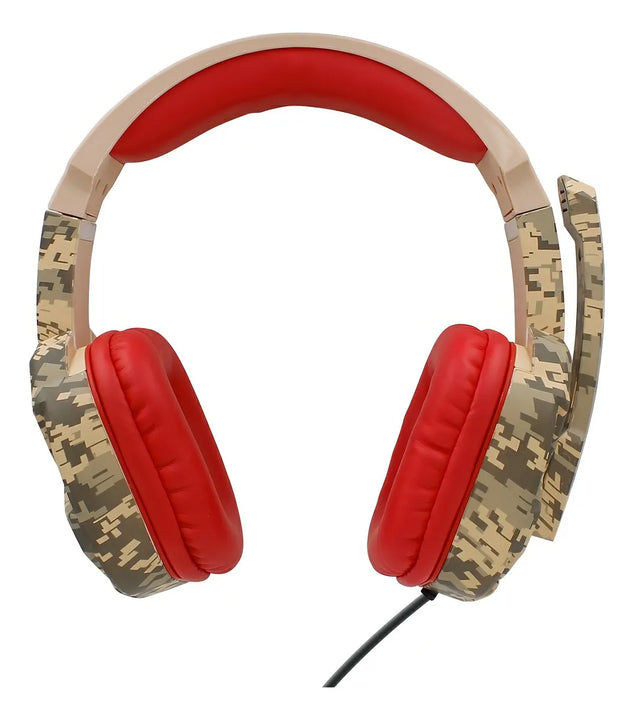Audifonos Gamer Diadem Jack Usb Led Militar Gaming Economico