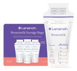 Bolsas Leche Materna Lasinoh 180ml Pre-esterilizada 100 Und