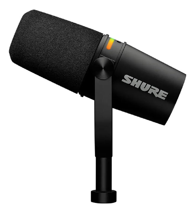 Micrófono Usb Mv7+-k Shure Color Negro