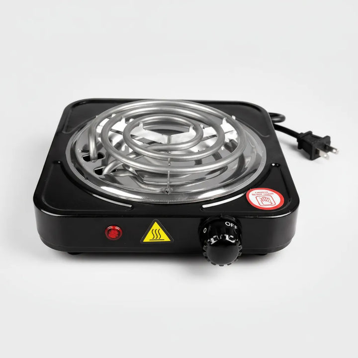 Estufa Eléctrica 1 Puesto 5 Niveles De Temperatura Negro