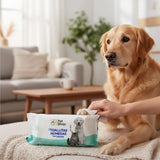 120 Pañitos Humedos Mascota Aloe Pet Shop Sin Irritacion No Aplica Unica