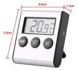 Termómetro Digital Horno Cocina Bbq Sonda Acero Iman Base