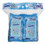 Toallitas húmedas Familia Paños Húmedos 70 u