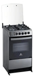 Cocina A Gas Indurama Modelo Bilbao 4 Hor/ Inox/ Con Grill