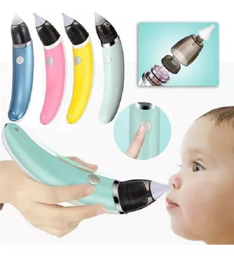 Aspirador Nasal Para Bebés Limpiador Eléctrico De Nariz