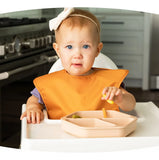 Tiny Twinkle Plato De Silicona Con Succion Para Bebe, Plato