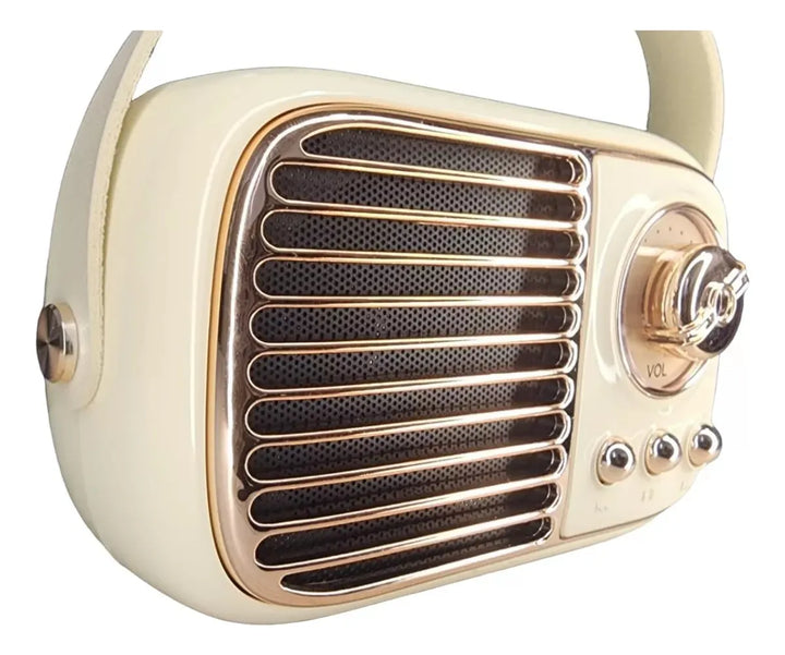 Radio Fm Vintage Bluetooth Recargable Parlante 5w Usb Variado